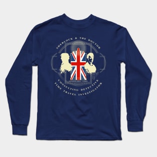 CONSULTING DETECTIVE & TIME TRAVEL INVESTIGATOR Long Sleeve T-Shirt